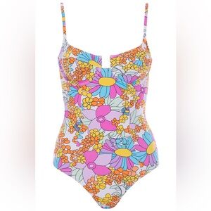Floral One Piece Swimsuit
